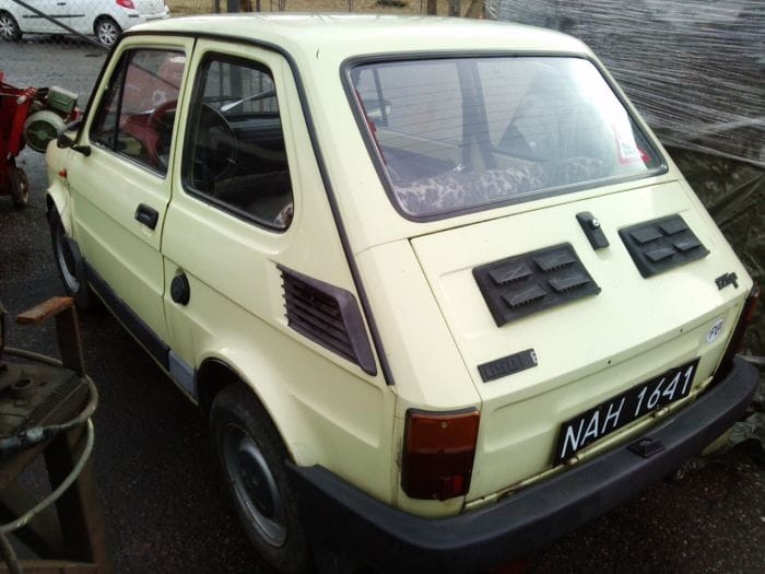 Fiat 126p „Maluch” 650E – klasyk motoryzacji
