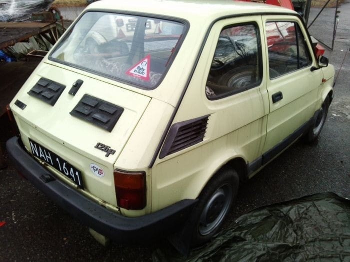 Fiat 126p „Maluch” 650E – klasyk motoryzacji