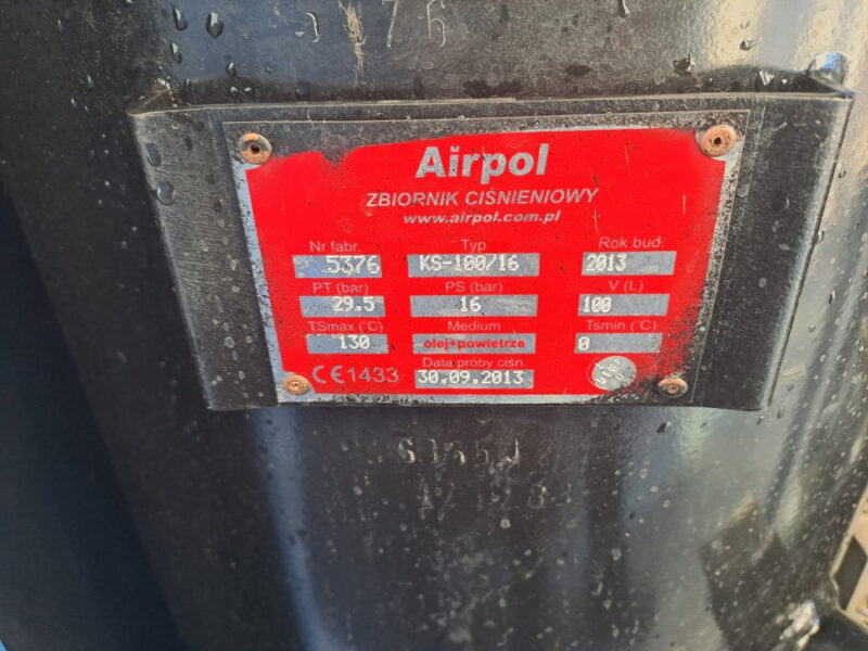 Kompresor śrubowy AIRPOL 55 kW – 10 bar