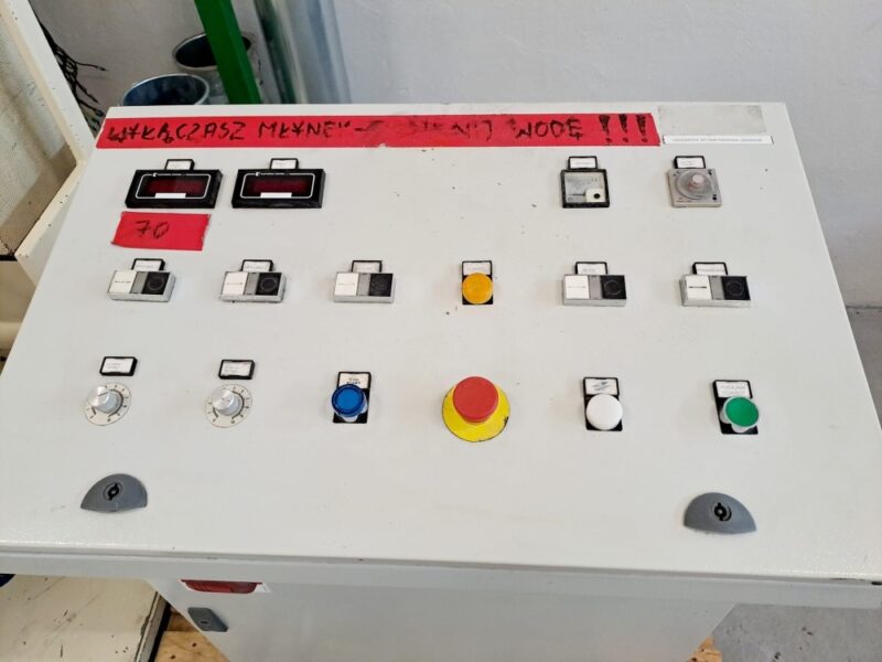 Młyn granulator separator ADLER A6-RM2 – system recyklingu 22 kW