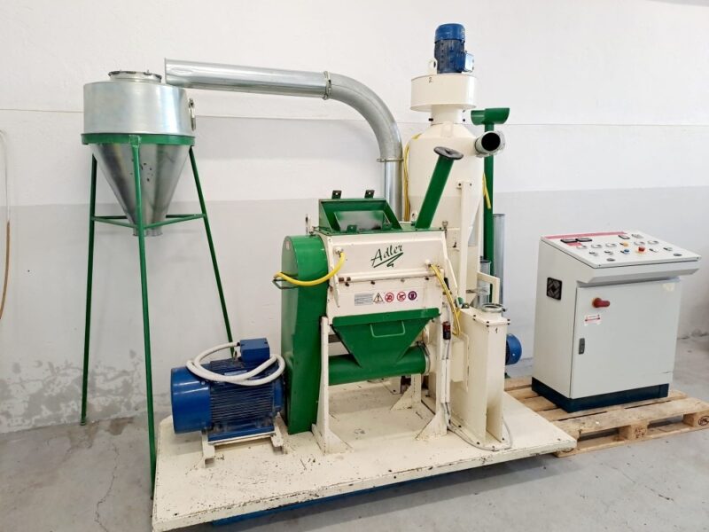 Młyn granulator separator ADLER A6-RM2 – system recyklingu 22 kW
