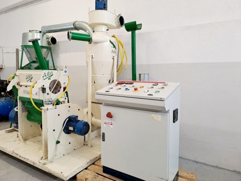 Młyn granulator separator ADLER A6-RM2 – system recyklingu 22 kW