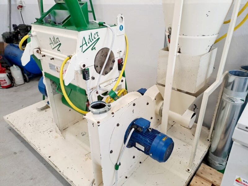 Młyn granulator separator ADLER A6-RM2 – system recyklingu 22 kW