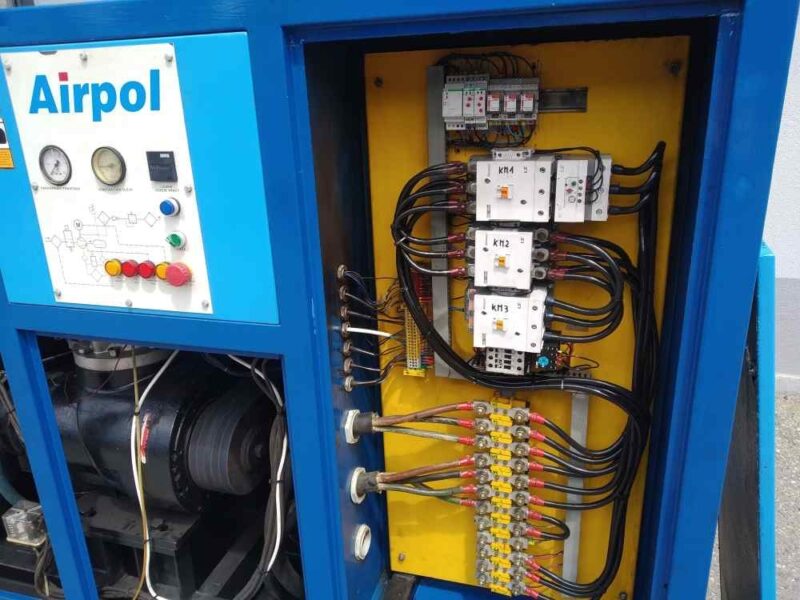 Kompresor śrubowy AIRPOL S600 – 75 kW, 610 m³/h