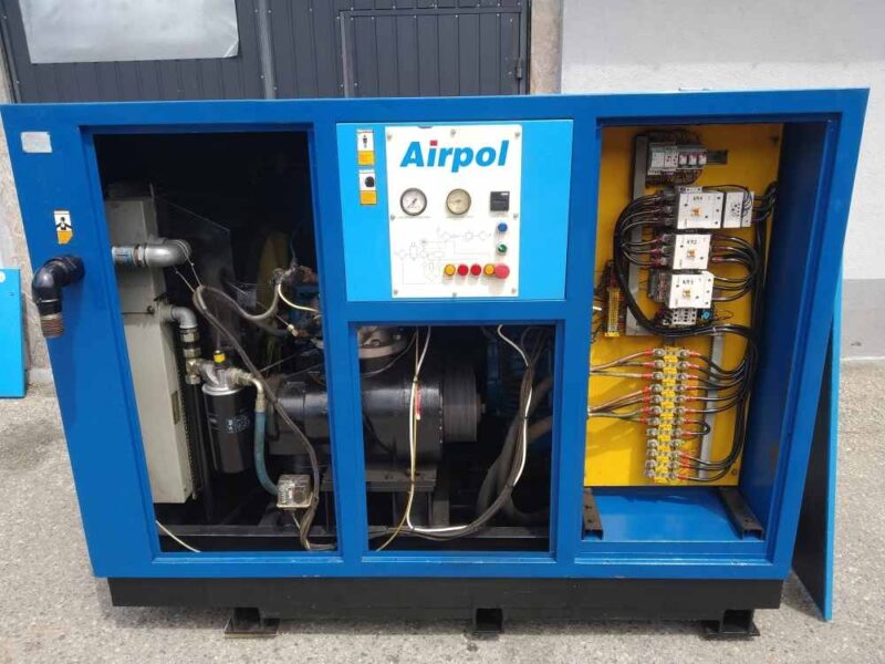 Kompresor śrubowy AIRPOL S600 – 75 kW, 610 m³/h