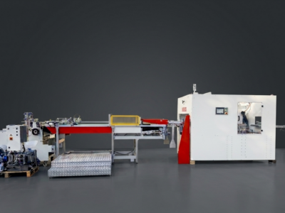 LINEA BOX WRAPPER 24 Peroni Ruggero- Automatyczna linia do produkcji pudełek sztywnych