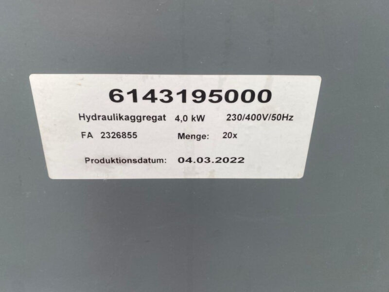 Prasa belująca HSM V-Press 825 plus pro – do makulatury, folii i tworzyw sztucznych