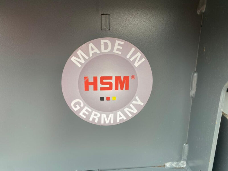 Prasa belująca HSM V-Press 825 plus pro – do makulatury, folii i tworzyw sztucznych