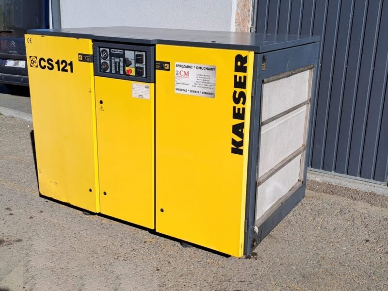 Sprężarka śrubowa KAESER CS121 – 75 kW, 750 m³/h