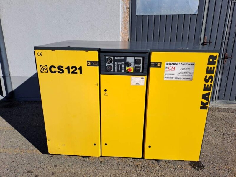 Sprężarka śrubowa KAESER CS121 – 75 kW, 750 m³/h