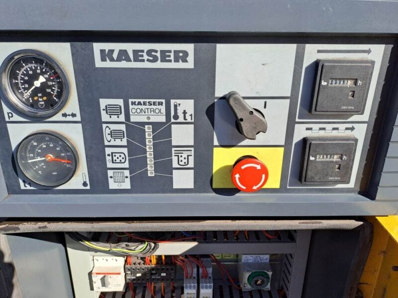Sprężarka śrubowa KAESER CS121 – 75 kW, 750 m³/h