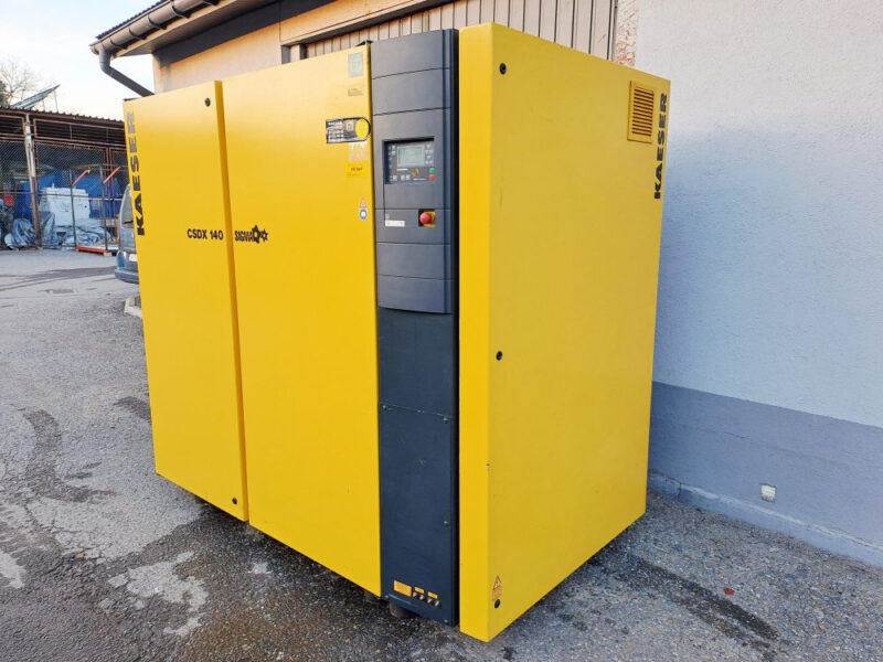 Sprężarka śrubowa KAESER CSDX 140 – 75 kW, 15 bar