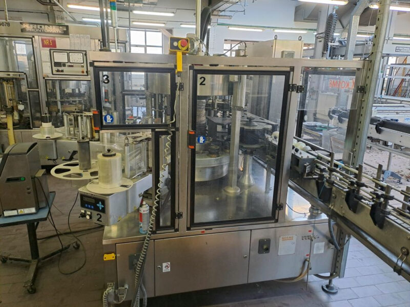 Etykieciarka używana KOSME Extra 9T (Extra 9/720 SC2 SL SA2) – 2011 | 7000 bph