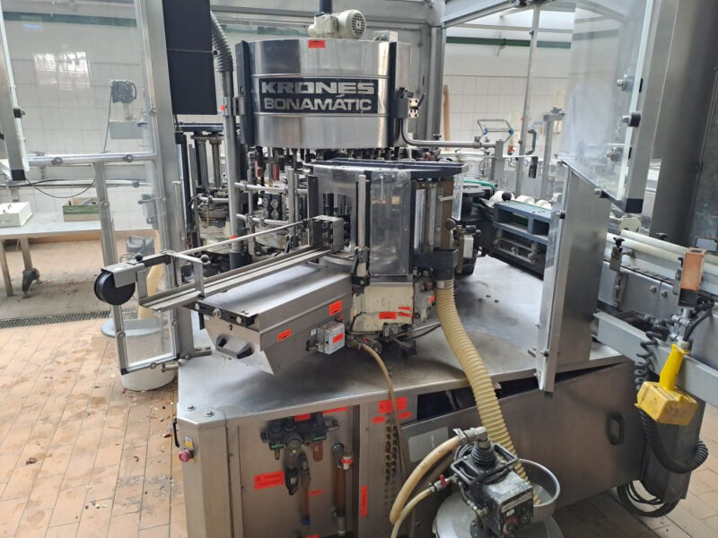 Etykieciarka KRONES BONAMATIC 12T S2 – 10 000 bph | zimny klej