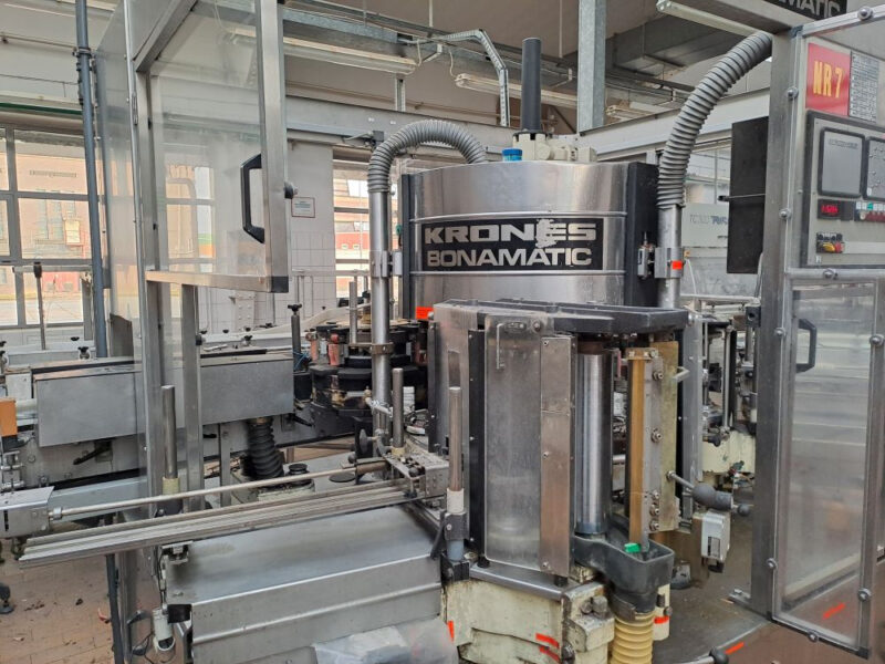 Etykieciarka KRONES BONAMATIC 12T S2 – 10 000 bph | zimny klej