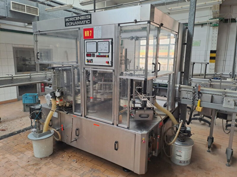 Etykieciarka KRONES BONAMATIC 12T S2 – 10 000 bph | zimny klej