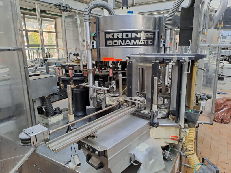 Etykieciarka KRONES BONAMATIC 12T S2 – 10 000 bph | zimny klej
