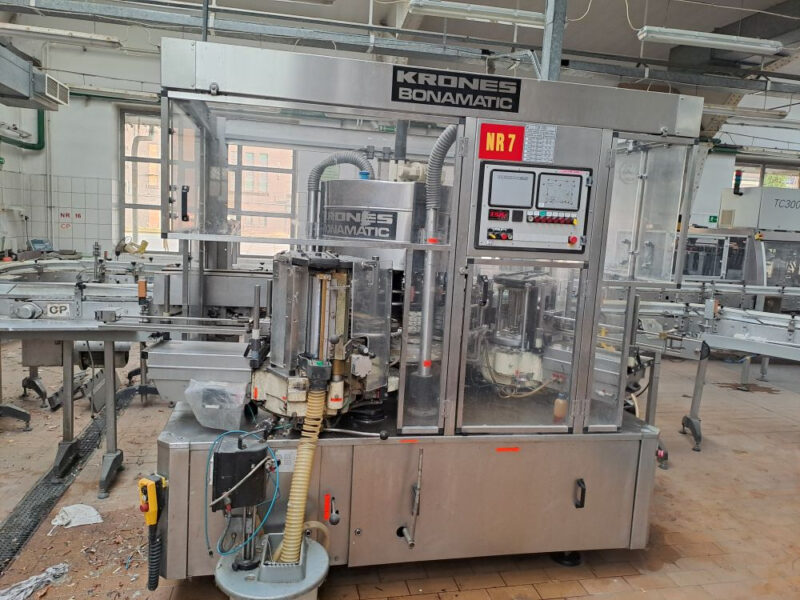 Etykieciarka KRONES BONAMATIC 12T S2 – 10 000 bph | zimny klej