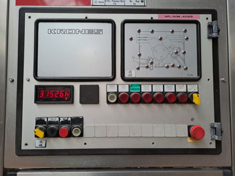 Etykieciarka KRONES BONAMATIC 12T S2 – 10 000 bph | zimny klej