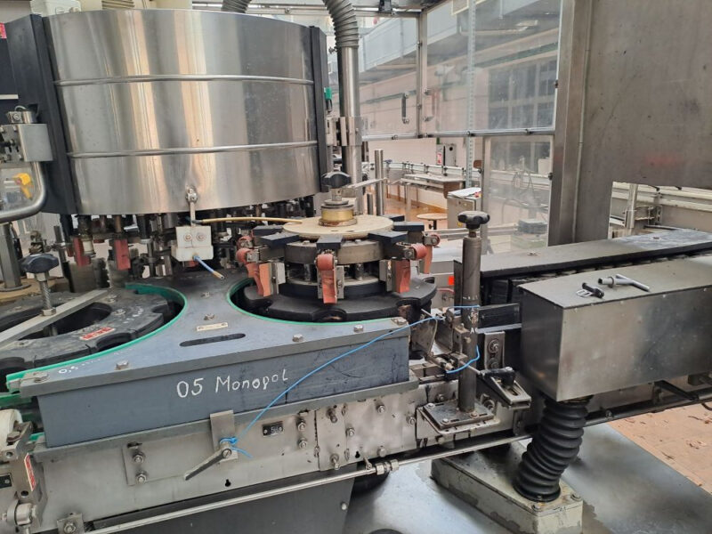 Etykieciarka KRONES BONAMATIC 12T S2 – 10 000 bph | zimny klej