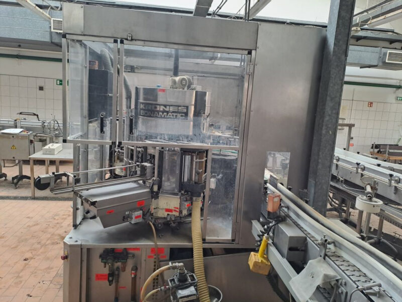 Etykieciarka KRONES BONAMATIC 12T S2 – 10 000 bph | zimny klej