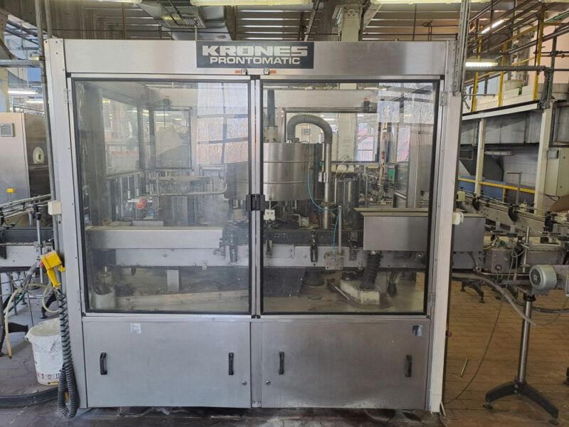 Etykieciarka używana KRONES PRONTOMATIC 720 12T – 10 000 bph