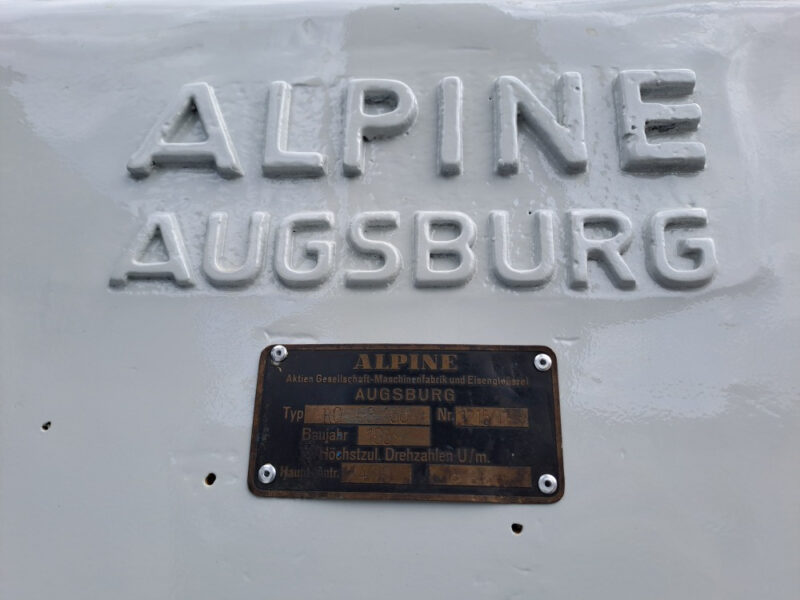 Młyn do recyklingu ALPINE AUGSBURG RO 63/50 – do tworzyw sztucznych i odpadów