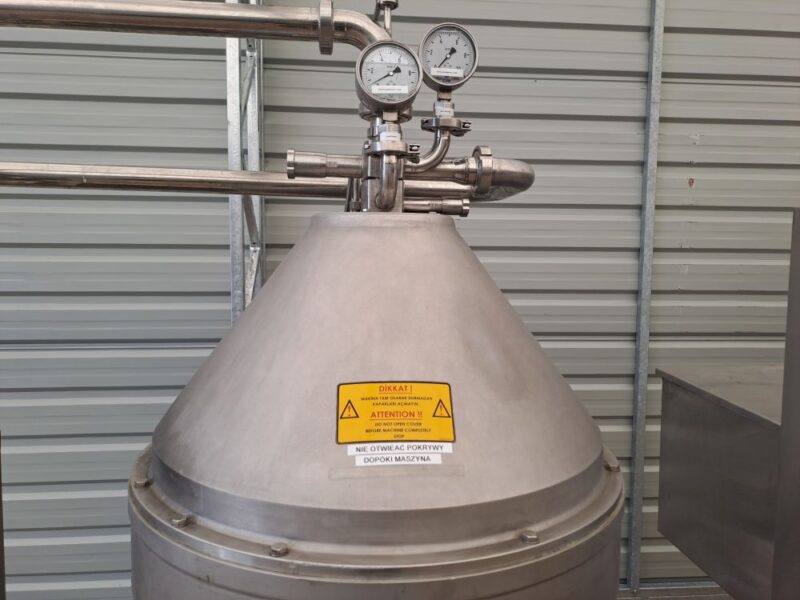 Baktofuga POLAT PMS BX5 – separator bakterii do mleka i serwatki 10.000 l/h