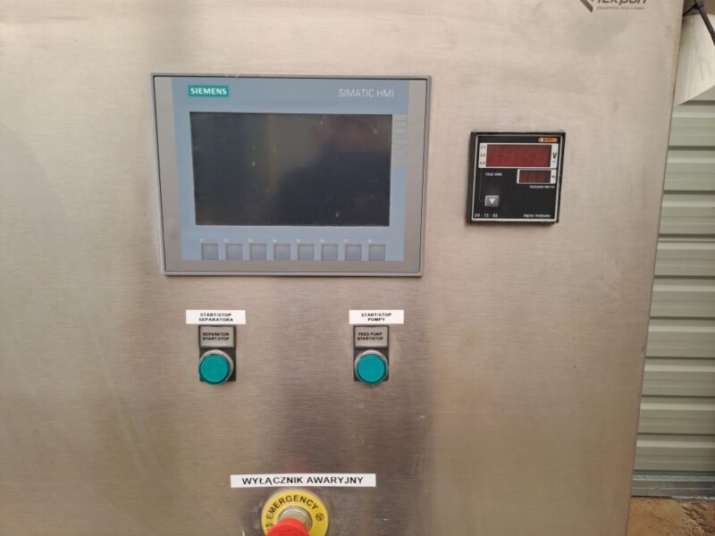 Baktofuga POLAT PMS BX5 – separator bakterii do mleka i serwatki 10.000 l/h