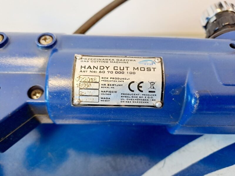 Przecinarka gazowa HANDY CUT MOST – palnik półautomatyczny