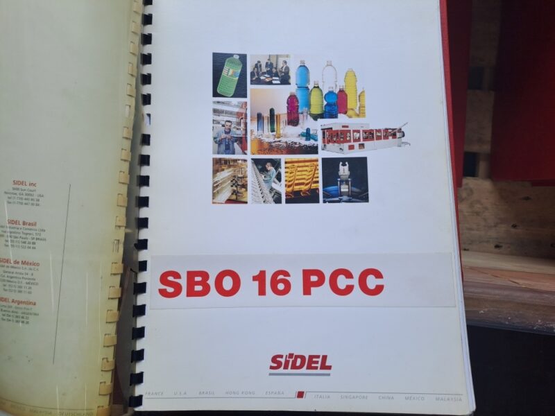 Dmucharka SIDEL SBO 16/16 S1 – wydmuchiwarka PET do 19 000 butelek/h