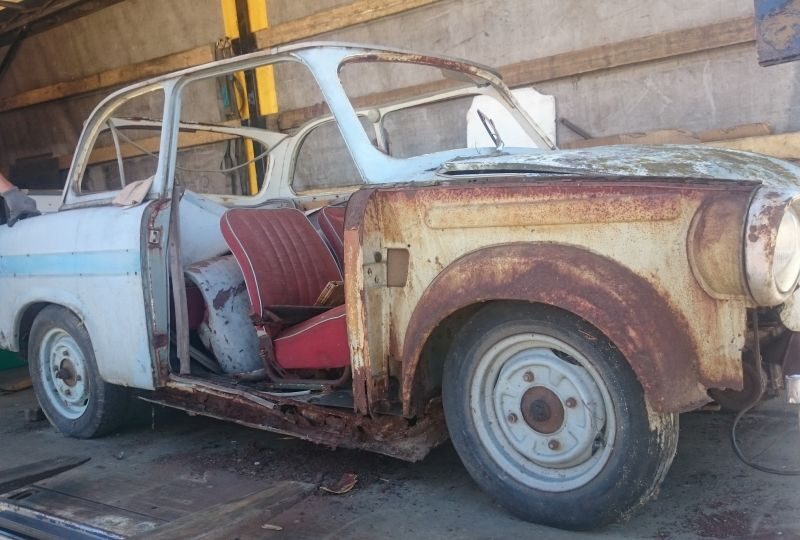Trabant P50 – samochód zabytkowy do renowacji