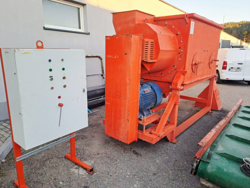Wirówka susząca do tworzyw sztucznych – recykling i odwadnianie materiału